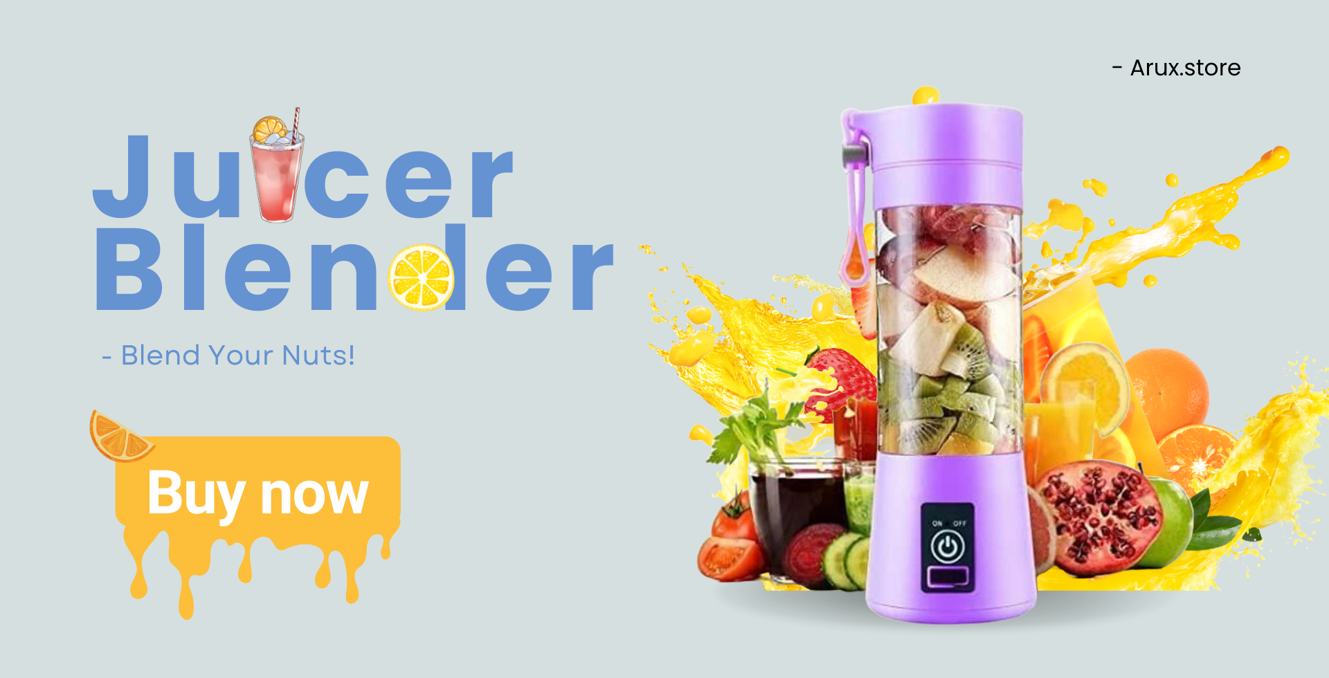 Juicer blender portable